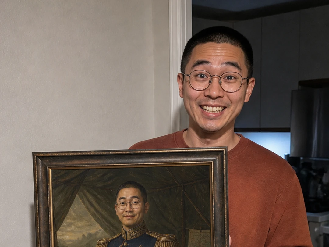 Portrait ordered by Daniel K.
