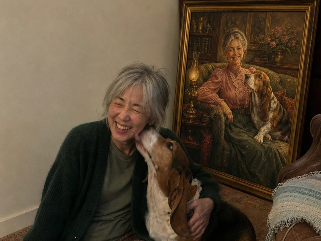 Portrait ordered by Helen P.